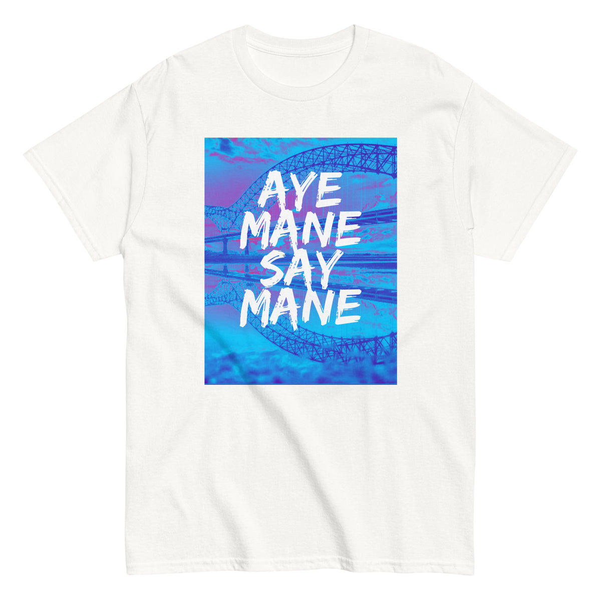 AMSM Bridgeway (Blue) classic tee