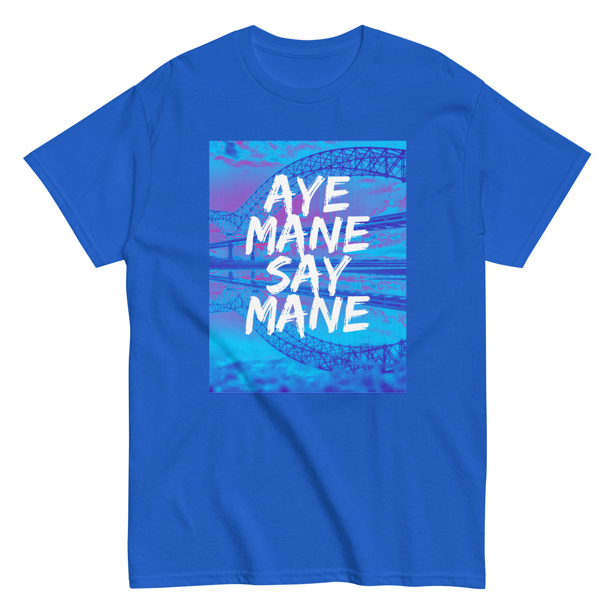 AMSM Bridgeway (Blue) classic tee