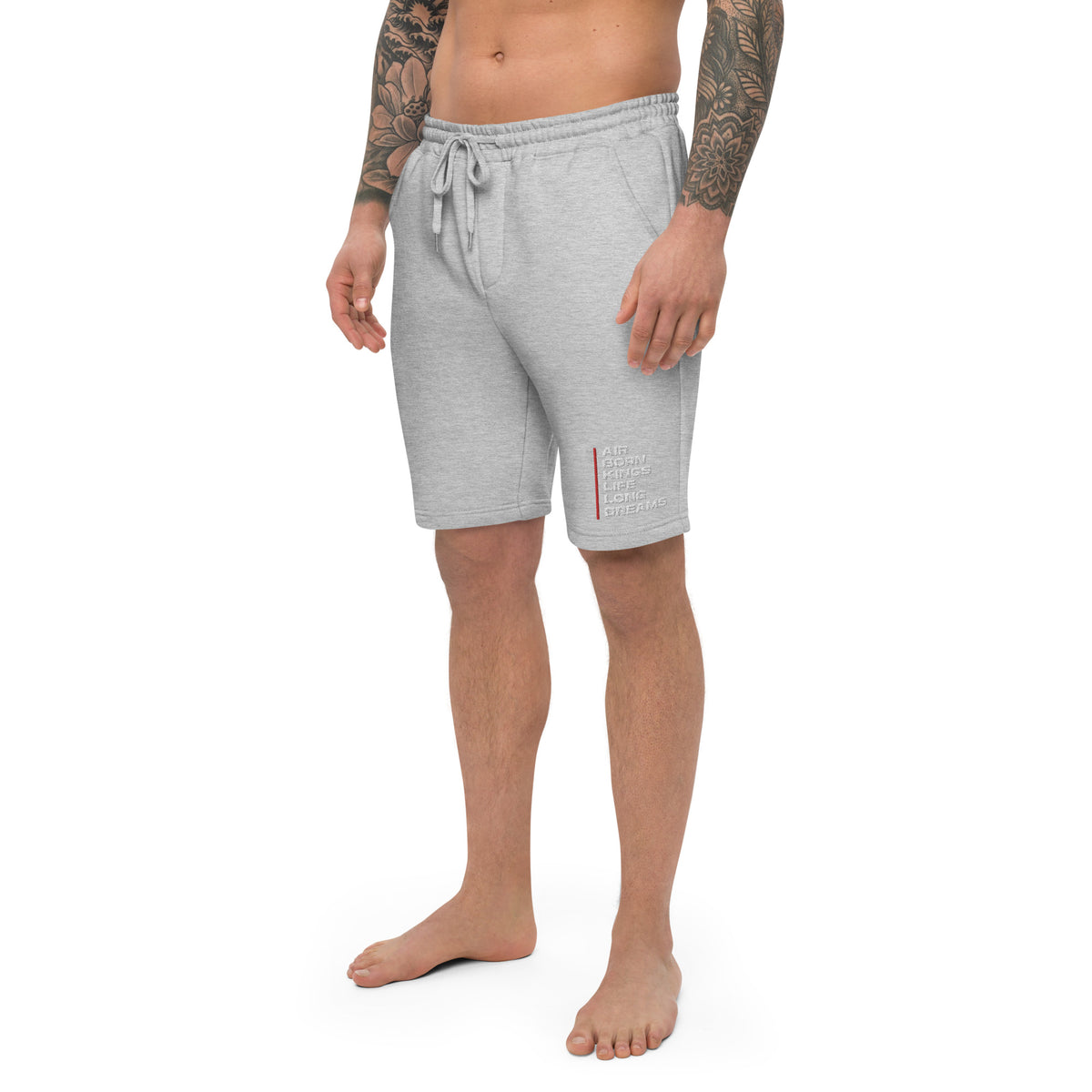#ABKLLD Red Line Fleece Shorts