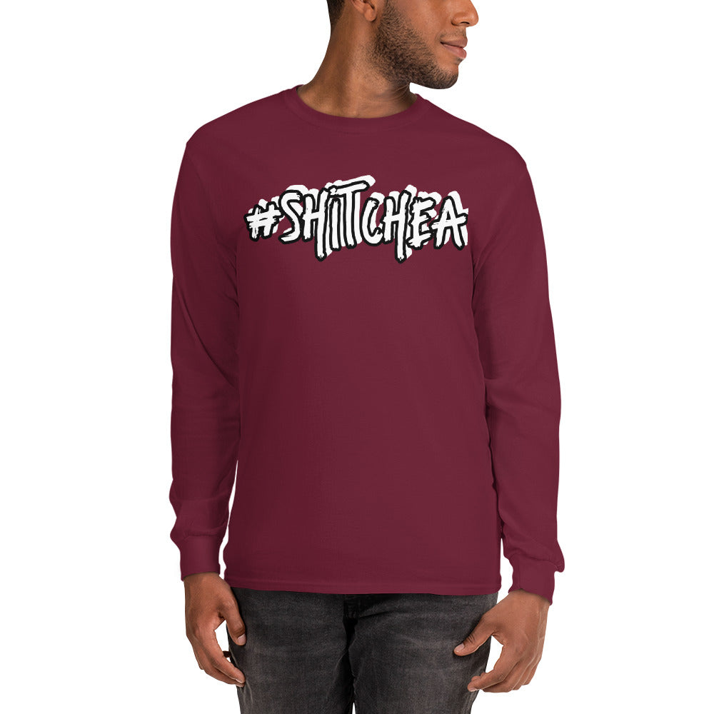 #Shitchea Men’s Long Sleeve Shirt