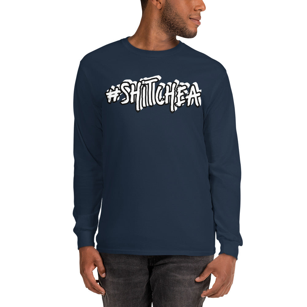 #Shitchea Men’s Long Sleeve Shirt