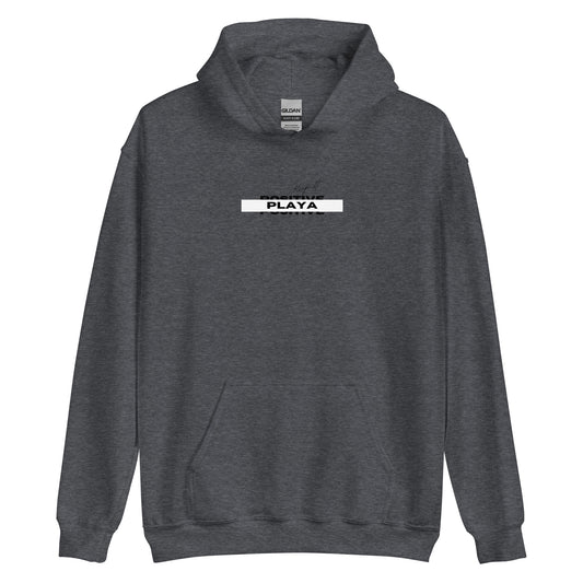 "Keep it Positive Playa"(white) Unisex Hoodie