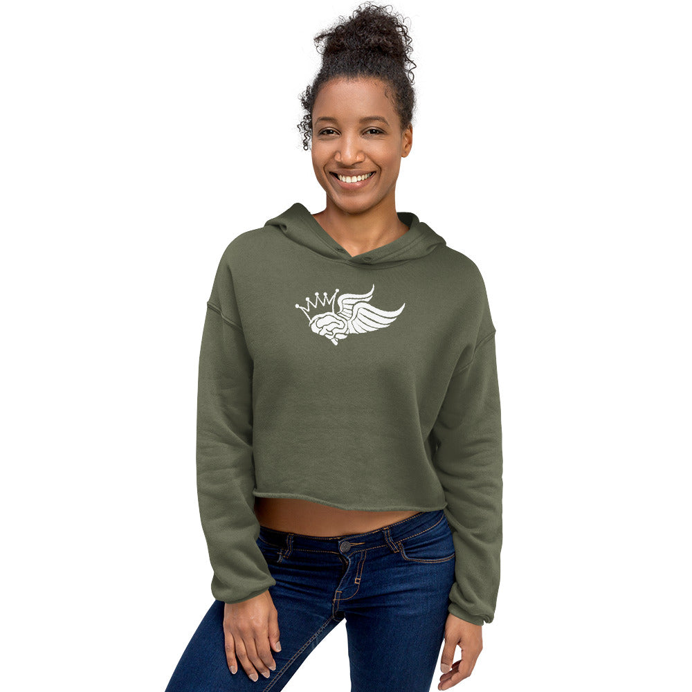 #ABKLLD LPP Womens Crop Hoodie